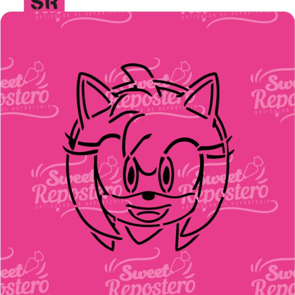 Stencil PYO Sonic - Amy Carita