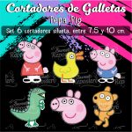 Cortadores De Galleta Peppa Pig