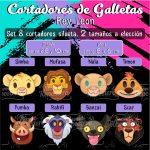 Cortadores De Galleta Rey León