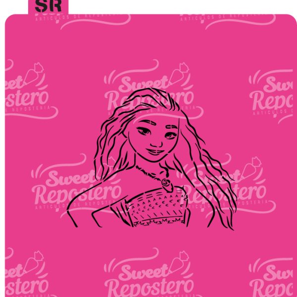 Stencil Pyo Moana - Moana A