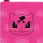 Stencil PYO Pokemon - Bulbasaur Carita
