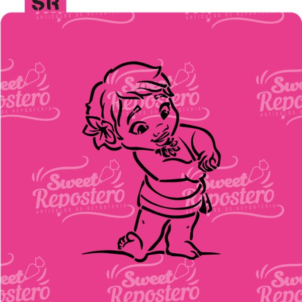 Stencil Pyo Moana - Moana C
