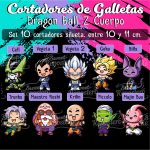 Cortadores De Galleta Dragon Ball Z Cuerpo