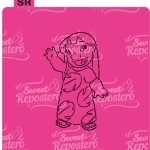 Stencil Pyo Lilo y Stitch - Lilo A