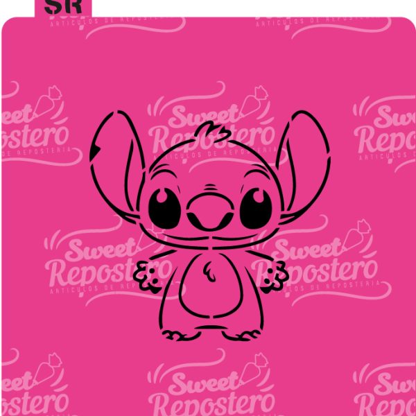 Stencil Pyo Lilo y Stitch - Stitch A