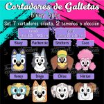 Cortadores De Galleta Bluey Cute