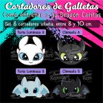 Cortadores De Galleta Como Entrenar a Tu Dragon Caritas
