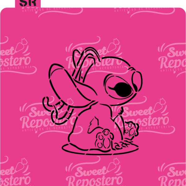 Stencil Pyo Lilo y Stitch - Angel A