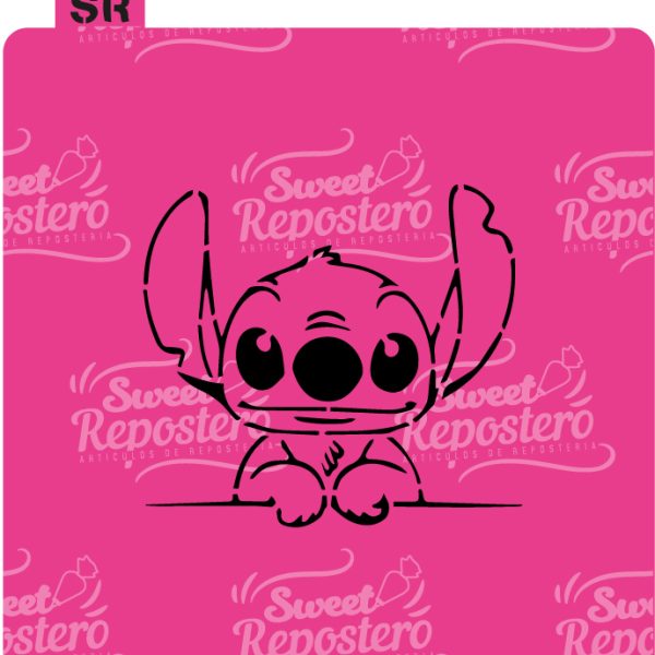 Stencil Pyo Lilo y Stitch - Stitch B