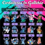 Cortadores De Galleta Lilo y Stitch