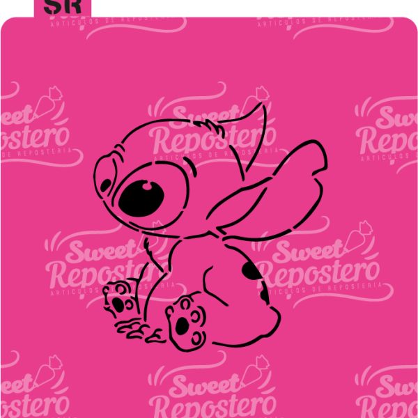 Stencil Pyo Lilo y Stitch - Stitch C