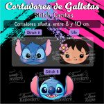 Cortadores De Galleta Stitch Caritas