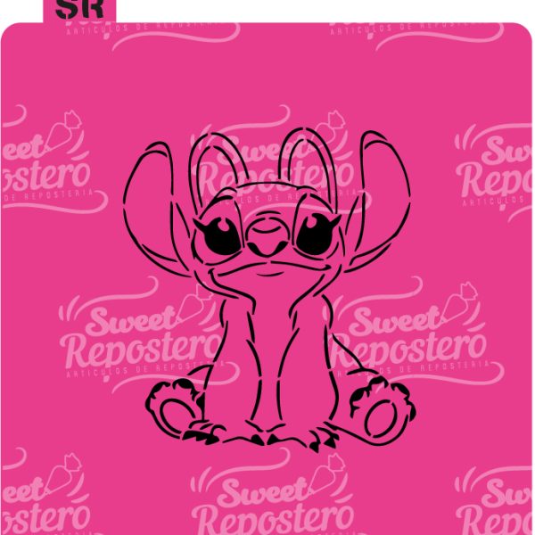 Stencil Pyo Lilo y Stitch - Angel B