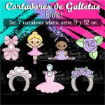 Cortadores De Galleta Ballet