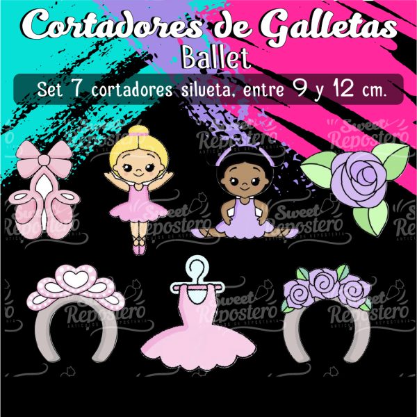 Cortadores De Galleta Ballet