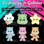Cortadores De Galleta Osito Cariñosito Cute