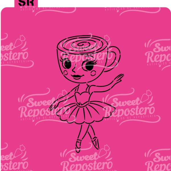 Stencil Pyo Capuchina Ballerina – Brainrot