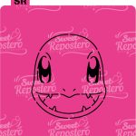 Stencil PYO Pokemon - Charmander Carita