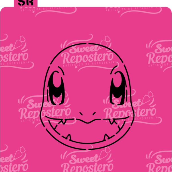 Stencil PYO Pokemon - Charmander Carita
