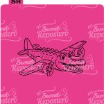 Stencil Pyo Cocodrilo Bombardino – Brainrot