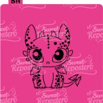 Stencil Pyo Chimuelo A – Como Entrenar a Tu Dragon