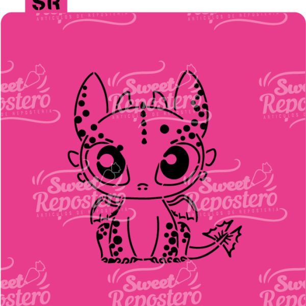 Stencil Pyo Chimuelo A – Como Entrenar a Tu Dragon