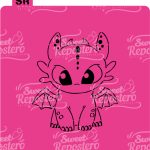 Stencil Pyo Chimuelo B – Como Entrenar a Tu Dragon