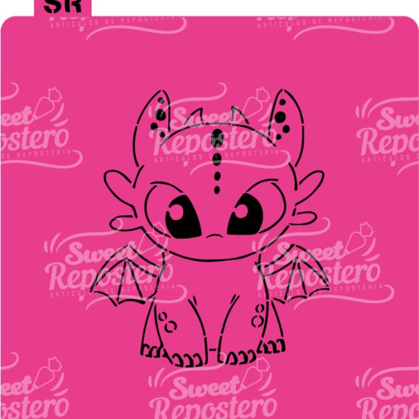 Stencil Pyo Chimuelo B – Como Entrenar a Tu Dragon