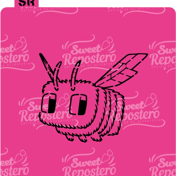 Stencil PYO MineCraft - Abeja