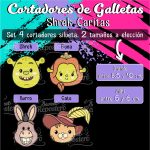 Cortadores De Galleta Shrek Caritas