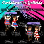 Cortadores De Galleta Pareja de Huasos