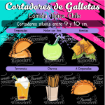 Cortadores De Galleta Comida Típica Chile