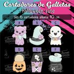 Cortador de Galletas Halloween Cute