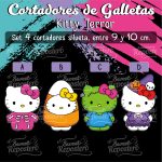 Cortador de Galletas Kitty Terror