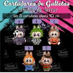 Cortador de Galletas Labubus de Terror