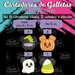 Cortador de Galletas Mickey De Miedo