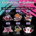Cortador de Galletas Personajes Traviesos