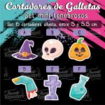 Cortador de Galletas Mini Tenebrosos