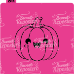 Stencil PYO Calabaza Cute