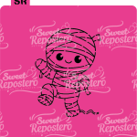 Stencil PYO Momia