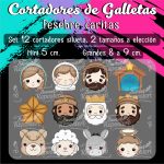 Cortadores De Galleta Pesebre Caritas