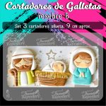Cortadores De Galleta Pesebre B