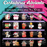 Cortadores De Galleta Varios Navidad