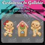 Cortadores De Galleta Jengi Trio
