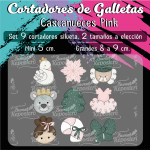 Cortadores De Galleta Cascanueces Pink