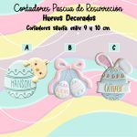 Cortador de Galleta Huevos Decorados