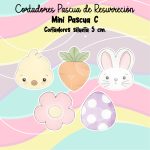 Cortador de Galleta Mini Pascua C