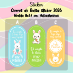 Stickers Cierre de bolsa