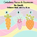 Cortador de Galleta Trio Carrots