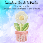 Cortador de Galletas Flor Armable